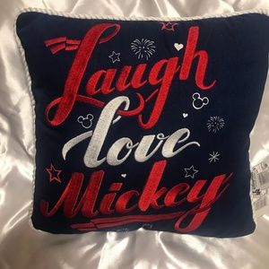 🎉HOST PICK🎉 ''Laugh Love Mickey'' Throw Pillow